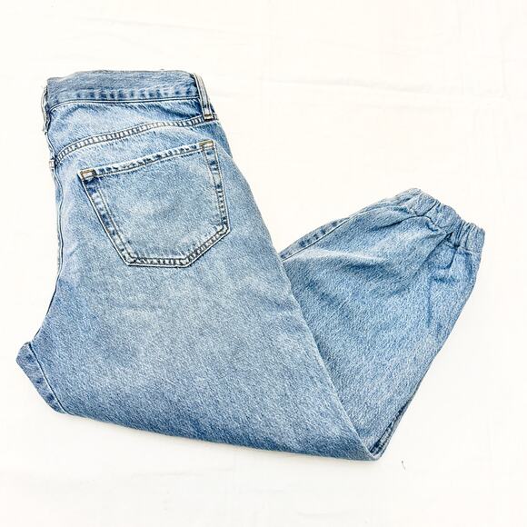 Frame Light Wash Denim Jogger LLJ576 Zip Fly Chill Color Size 29 - Picture 8 of 8